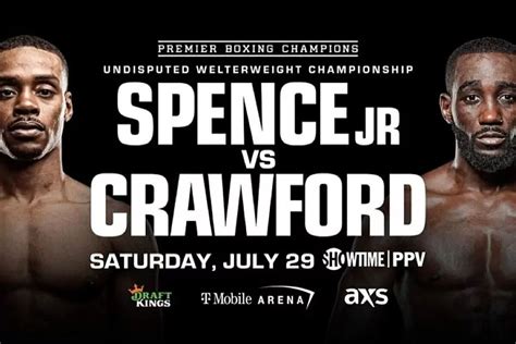 order spence vs crawford ppv|How much does Errol Spence vs. Terence Crawford。